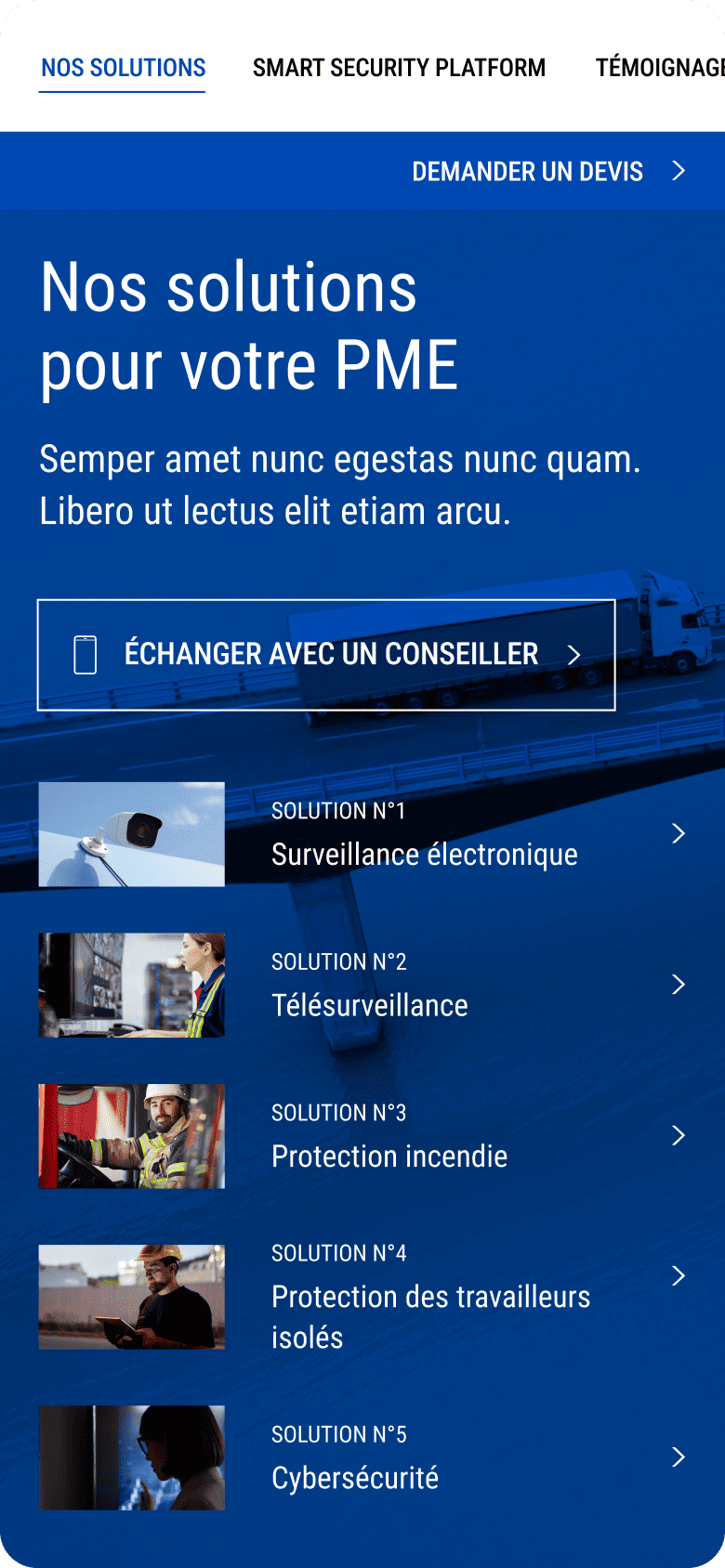 Scutum — mobile screen 1