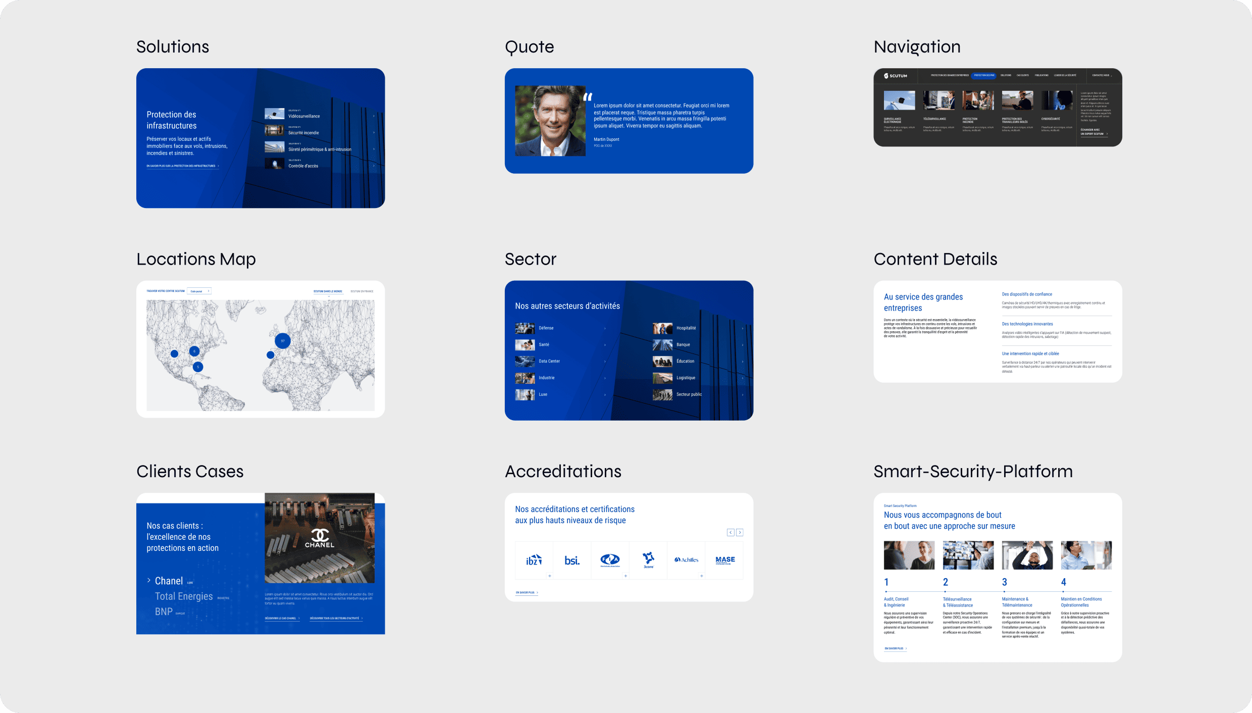 Scutum — design system components